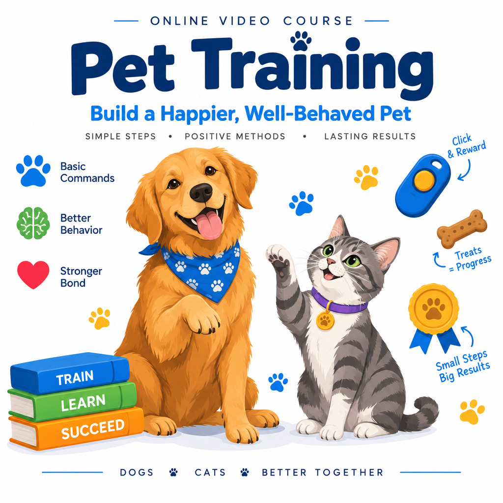 PetTrain Pro - Complete Digital Pet Training Program